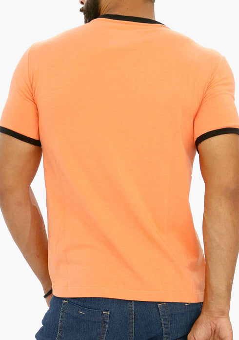 Men's AQ V-Neck Short Sleeve T-Shirt